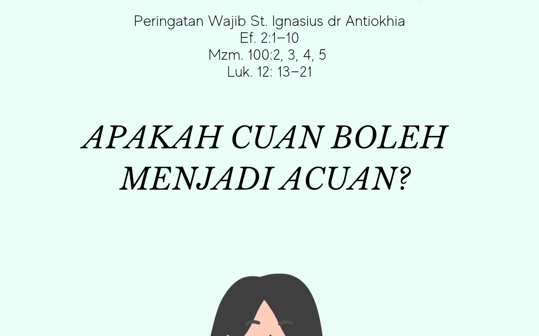 Apakah Cuan Boleh Menjadi Acuan?