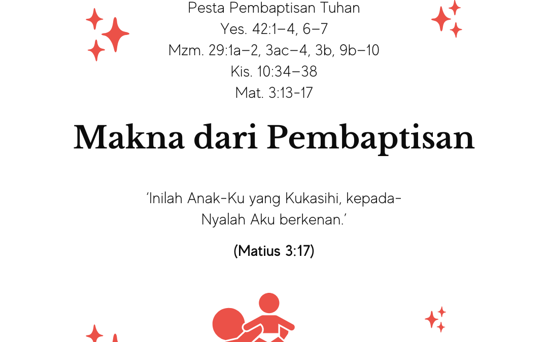 Makna dari Pembaptisan