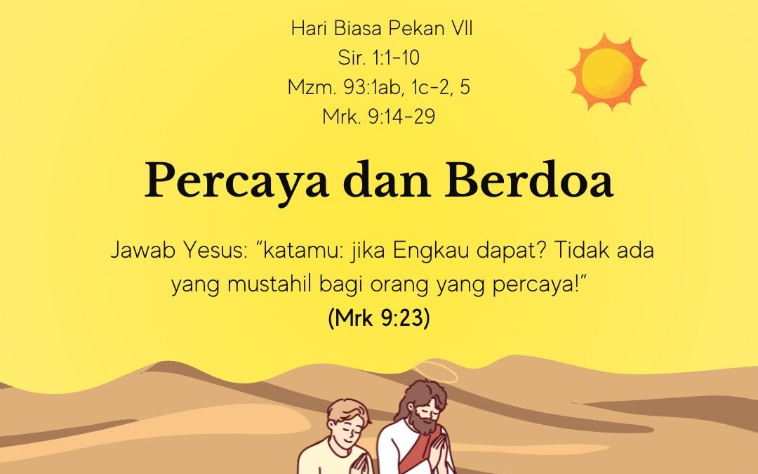 Percaya dan Berdoa