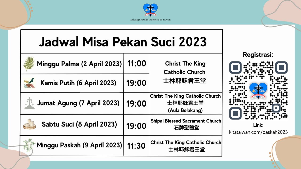 Tri Hari Suci Dan Minggu Paskah | KITA Taiwan