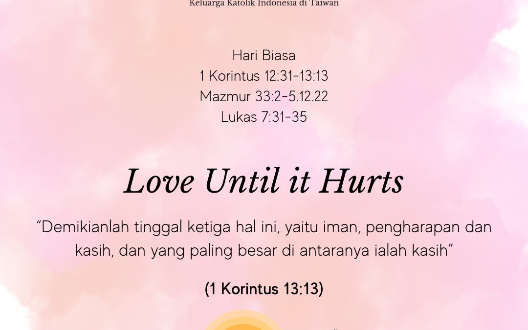 Love Until it Hurts